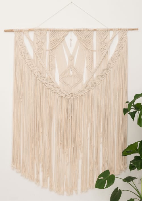 The Temple | Macrame Wall Hanging by Nordic Macramé by Hanna