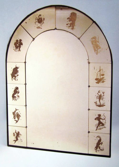 Zodiac Mirror Frame (verre eglomise) | Interior Design by Vesna Bricelj