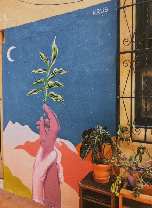 Grow | Murals by KRUS | Intendente in Lisbon