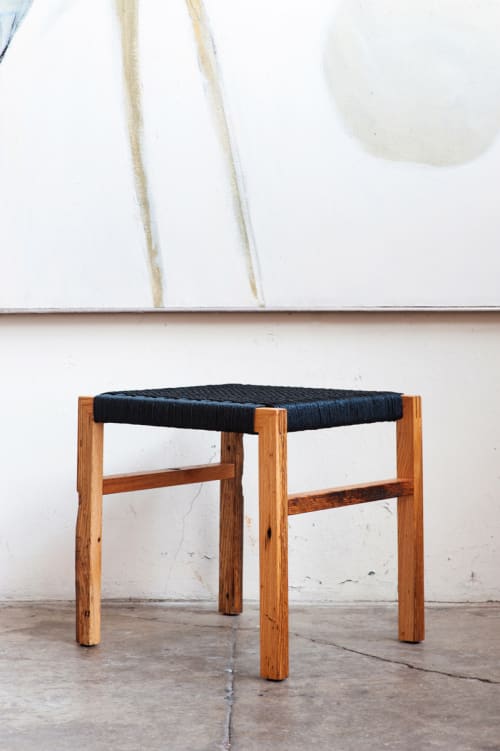 Danish Corded Stool | Chairs by Bohnhoff Furniture and Design