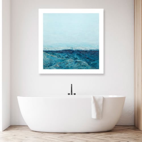 "Spiaggia di Piscines" - Archival Gicleé Print - Ocean Art | Prints by Kelly Hanna Studio