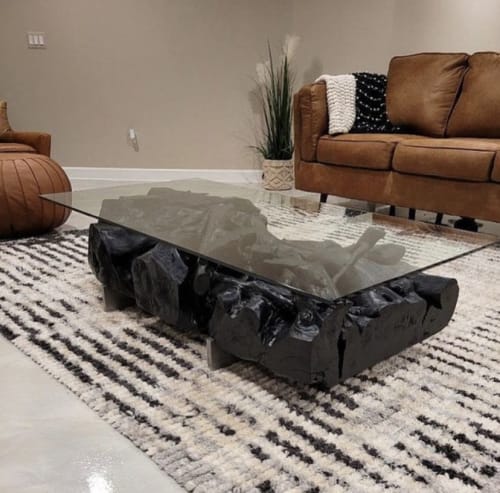 Tree Root Coffee Table | Modern Coffee Table | | Tables by The Rustic Hut