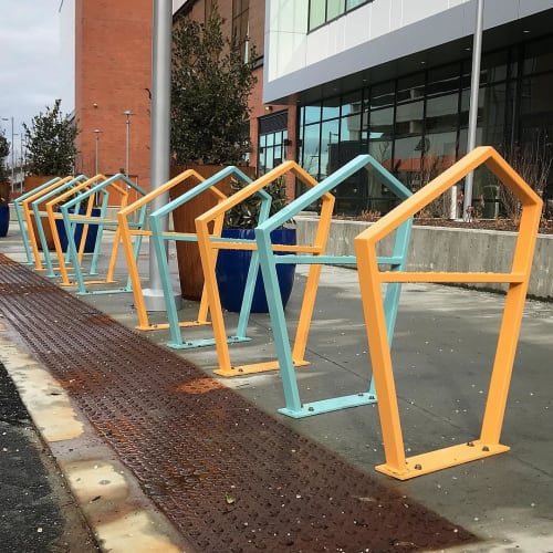 Bike Racks | Furniture by American Handcraft | South Bay in Boston
