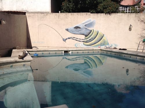 Fishy | Murals by Lucas Aoki