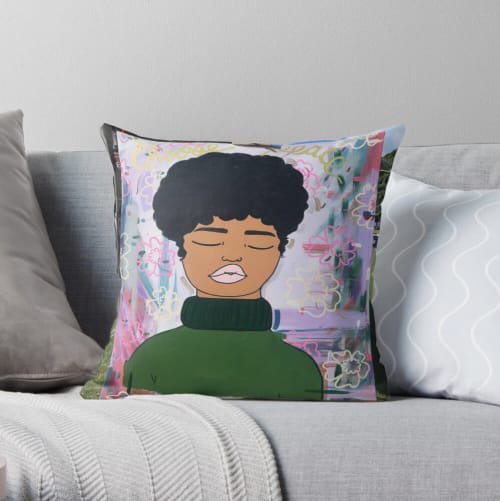 "Peace Will Shine" Throw Pillow | Pillows by Peace Peep Designs