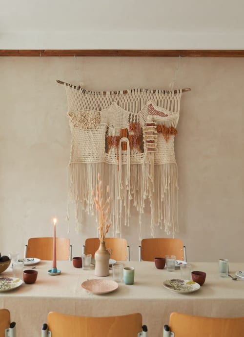 The High Desert | Macrame Wall Hanging in Wall Hangings by Dörte Bundt