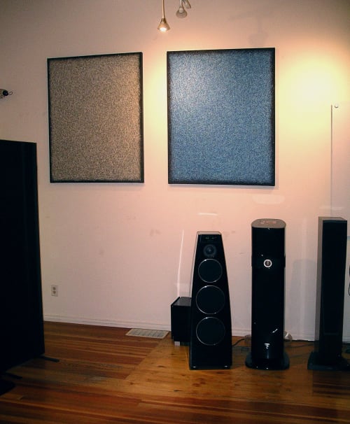 Paintings displayed at Spinners Sound Center Vernon | Oil And Acrylic Painting in Paintings by Heidi Thompson Canadian Artist