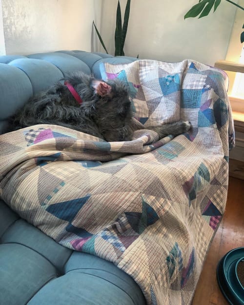 Geometric Quilt | Linens & Bedding by Luke Haynes