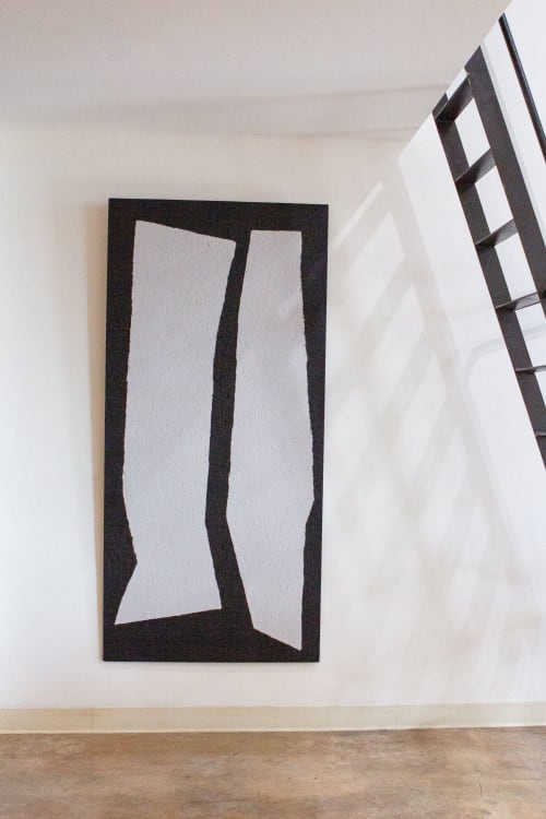 Abstract Painting on Wood Panel | Paintings by andagain