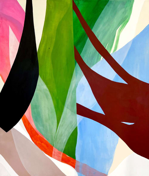 A Garden of My Own - Original Painting | Oil And Acrylic Painting in Paintings by Jilli Darling