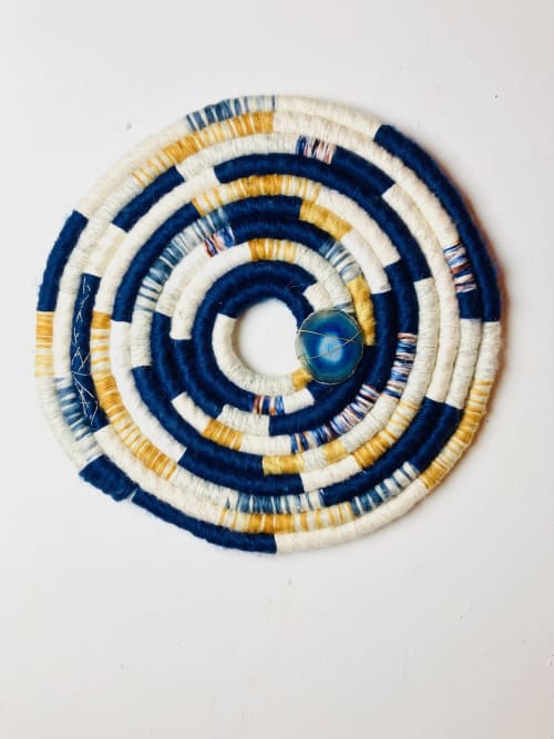 Circular Rope Wall Hanging | Wall Hangings by Trudy Perry