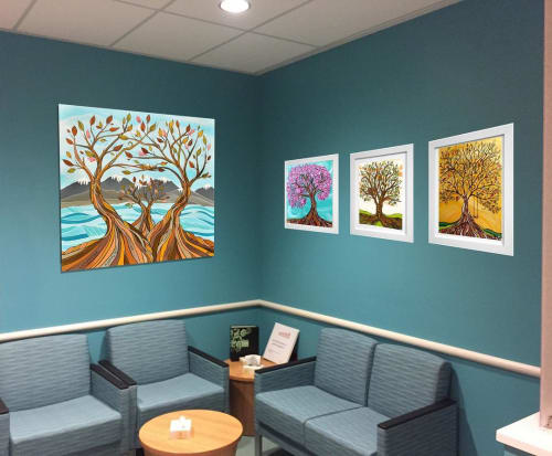 Nature Painting | Paintings by April Lacheur | Surrey Memorial Hospital in Surrey