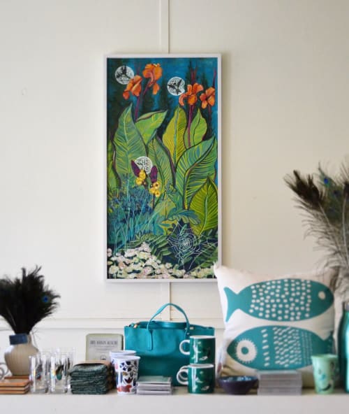 Day Dream, pictured in Wylers gift shop. Now in a private collection | Paintings by Nikki Pilgrim