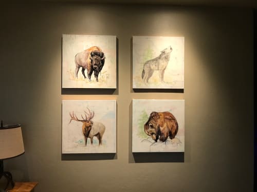 Wildlife Montage | Paintings by Lisa Gleim Fine Art