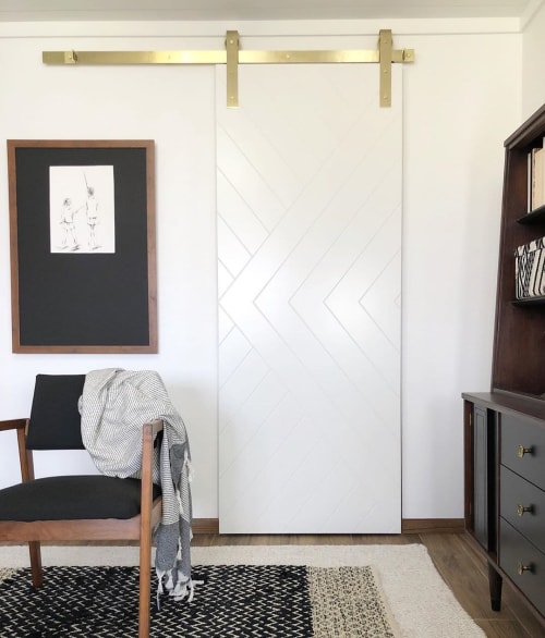Barn Doors | Furniture by Artisan Hardware | Kate Chipinski's Home in Minneapolis