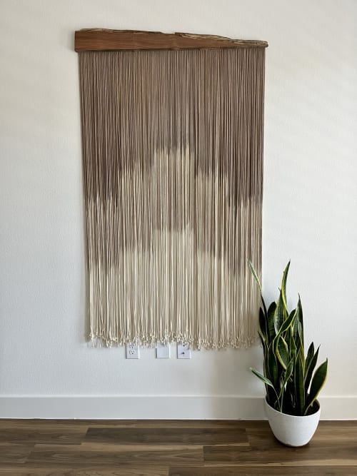 TRIBECA II Macrame Wall Hanging Fiber Art | Tapestry in Wall Hangings by Jay Durán @ J. Durán Art + Home