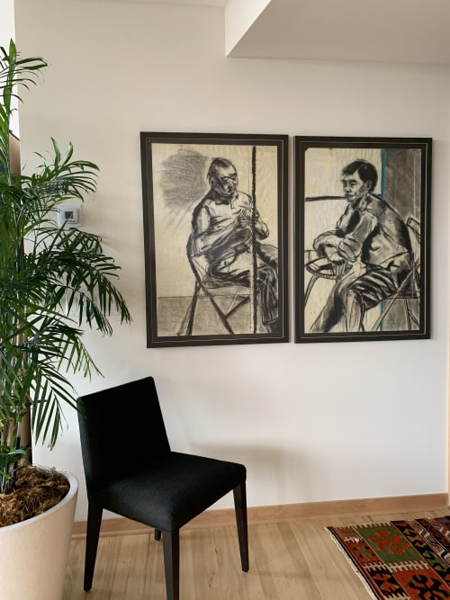 Two early drawings | Drawings by Owen Brown