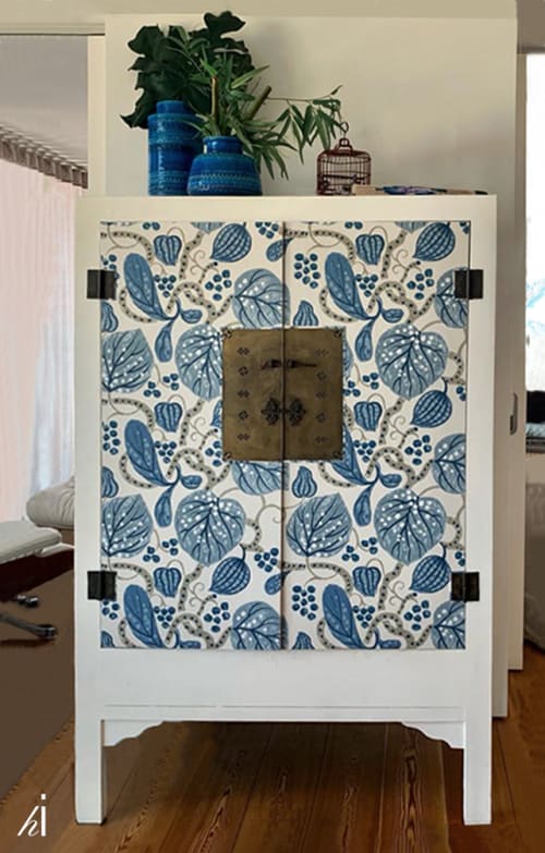 Azulasia | Wallpaper in Wall Treatments by Habitat Improver - Furniture Restyle and Applied Arts