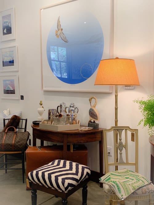 Quarryhill Antiques -- Brave New World | Oil And Acrylic Painting in Paintings by Upstart Modern | Quarry Hill Antiques in Mill Valley