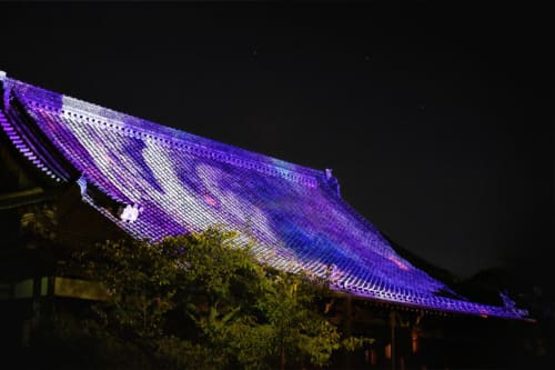 "Mind & Galaxy" ~Movie and Installation   xKahori Maki | Murals by Shiho Minami | Saidai-ji Temple in Nara