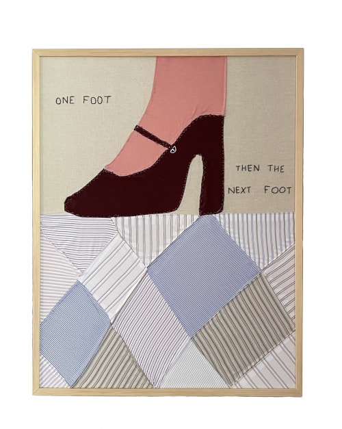 One foot, then the next foot | Tapestry in Wall Hangings by Tatiana May