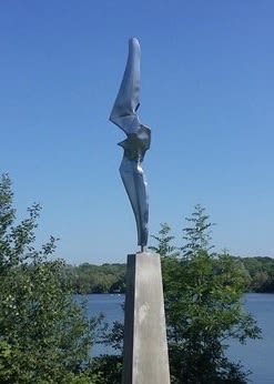 Shearwater | Public Sculptures by Bob Dawson | Ferry Meadows in Nene Park in Peterborough