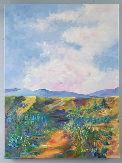 Therapy | Oil And Acrylic Painting in Paintings by Jessica Marshall / Library of Marshall Arts