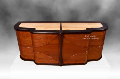 Art Deco Cabinet | Furniture by Earl Nesbitt Fine Furniture LLC