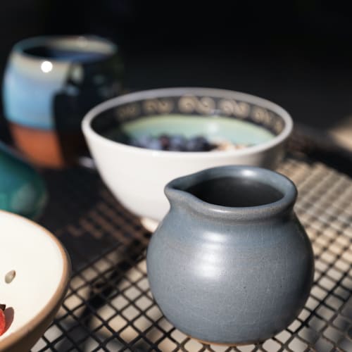 Creamer | Jar in Vessels & Containers by Tina Fossella Pottery
