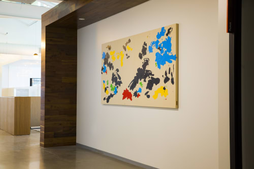 "Untitled" | Paintings by ANTLRE - Hannah Sitzer | Google RWC SEA6 in Redwood City