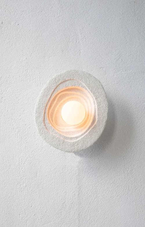 MushLume Terrace Sconce - Journey Inward Small | Sconces by MushLume Lighting