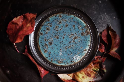 Dead Sea plate | Dinnerware by ClaireLune Ceramics | La Pasticceria in Firenze