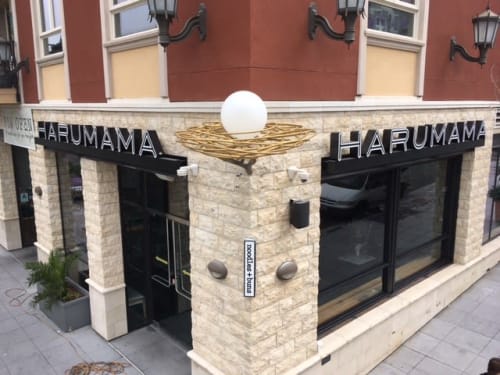 Harumama Signage | Signage by David Vich - neonjungleSD.com, inc. | Harumama Noodles and Buns in San Diego