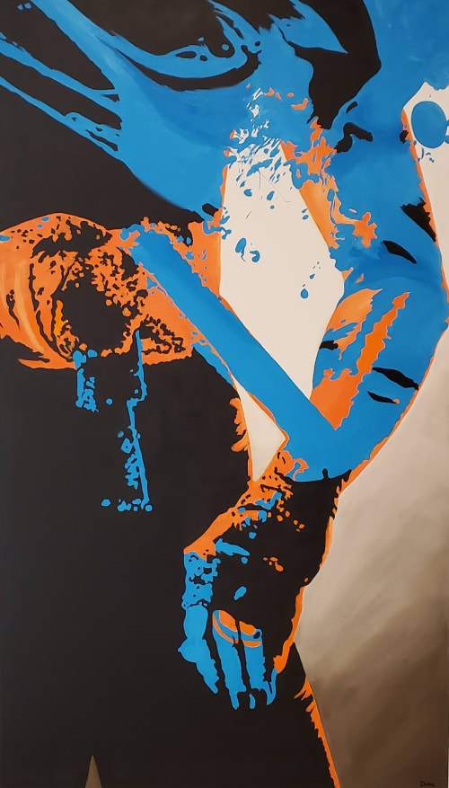 Getting Ready | Oil And Acrylic Painting in Paintings by Keith Doles | Lofts at Murray Hill in Jacksonville