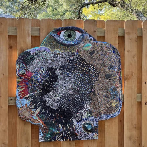 No End in Sight | Wall Sculpture in Wall Hangings by Gila Mosaics Studio