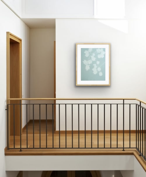 Misty Maple 1 (18 x 24" original hand-printed monotype) | Photography by Christine So