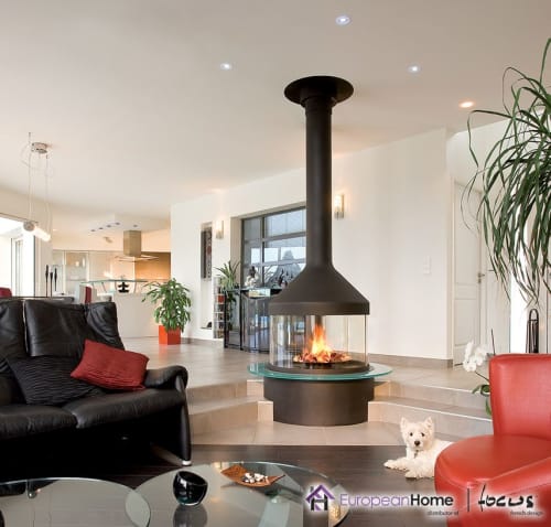 Meijifocus Central Fireplace By European Home Seen At 30 Log
