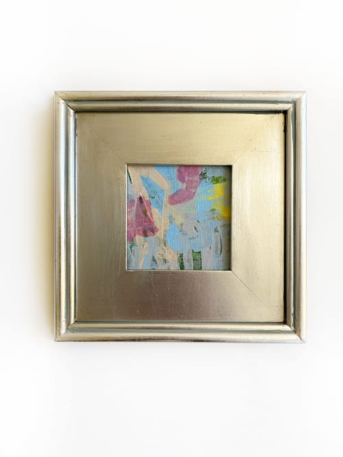 SOLD "Blossoms In The Sky" Framed Mini Painting | Paintings by Jessalin Beutler