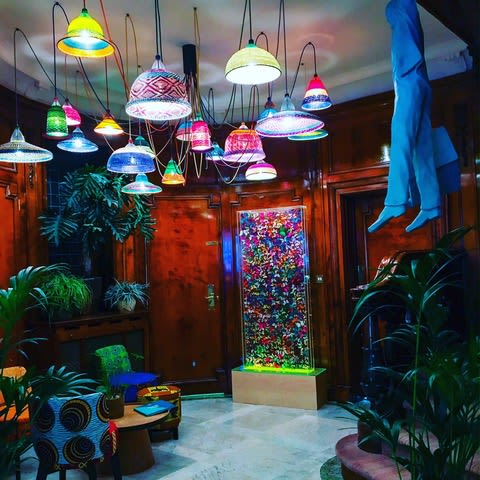 The Butterfly Tower | Mixed Media by Michael Olsen | Hampstead Heath in London