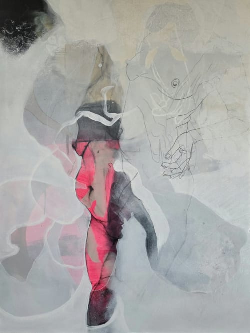 The Echo | Oil And Acrylic Painting in Paintings by Joanna Cutri