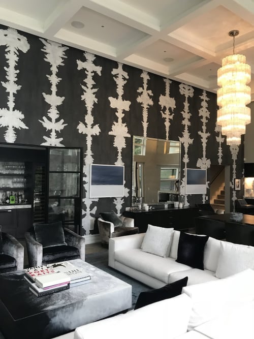 Hand Painted Wallpaper by Murals By Marg Wescover Murals