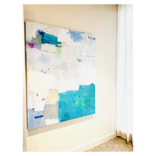 Living by the Lake | Paintings by Laurie Kwo | The Lydian in Chicago