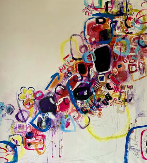 Art Culture | Oil And Acrylic Painting in Paintings by Darlene Watson Abstract Artist