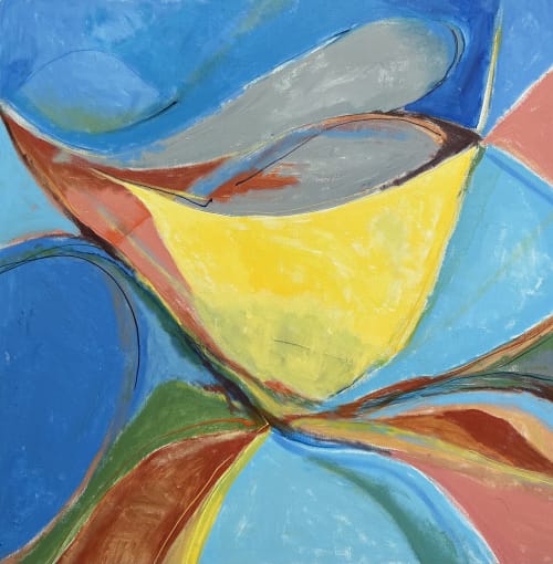 Burst of Light | Oil And Acrylic Painting in Paintings by Beth Barry | Rhode Island in Portsmouth