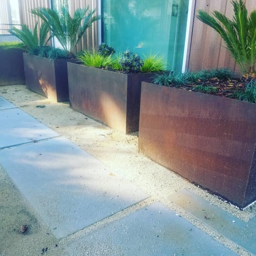 Planters | Furniture by Mike Whisten | The Ice Blocks in Sacramento