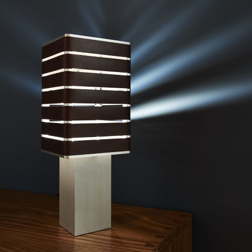 Exigen by Mnima. Table Light Sculpted from Solid Aluminum. | Table Lamp in Lamps by mnima