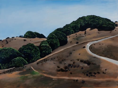 The Wave | Oil And Acrylic Painting in Paintings by June Yokell | Artist Studio - June Yokell in San Francisco