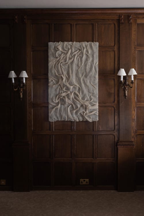 Unfolding III | Wall Hangings by Saskia Saunders | Danesfield House Hotel & Spa in Marlow-On-Thames