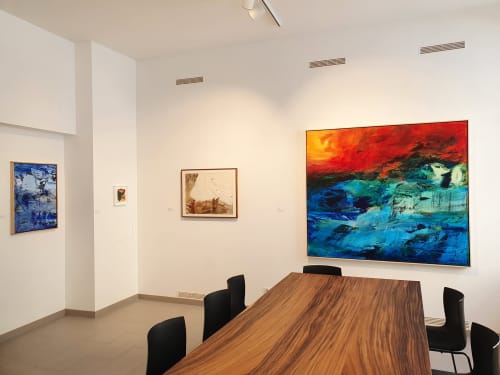 Current Exhibition in the Galerie Amart | Paintings by SAAR | Amart Austrian Modern Art - Galerie für moderne Kunst in Wien