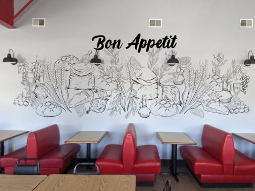 Pita's Mural | Murals by Girls Who Paint Murals | Taylor Street in Columbia